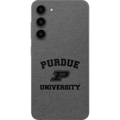 Purdue University Purdue Grey Logo Galaxy S23 Plus Skin