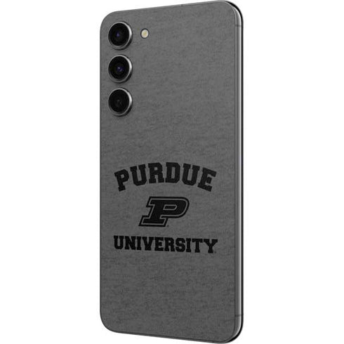 Purdue University Purdue Grey Logo Galaxy S23 Plus Skin