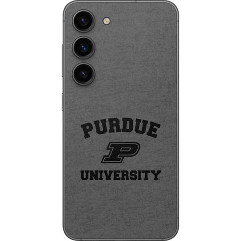 Purdue University Purdue Grey Logo Galaxy S23 Skin
