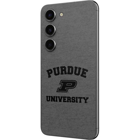 Purdue University Purdue Grey Logo Galaxy S23 Skin