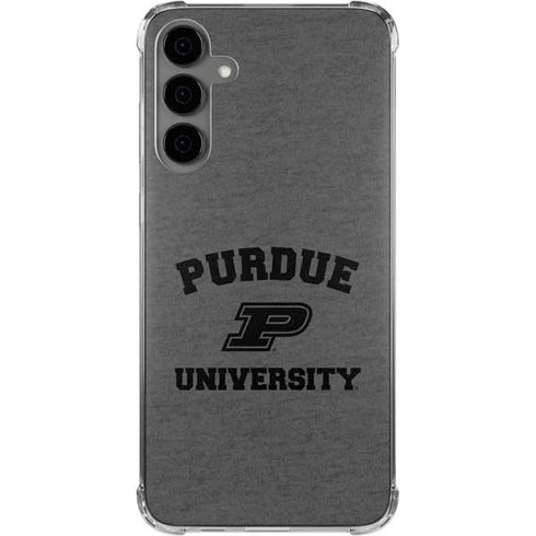 Purdue University Purdue Grey Logo Galaxy S24 Plus Clear Case