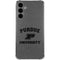 Purdue University Purdue Grey Logo Galaxy S24 Plus Clear Case