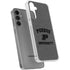 Purdue University Purdue Grey Logo Galaxy S24 Plus Clear Case