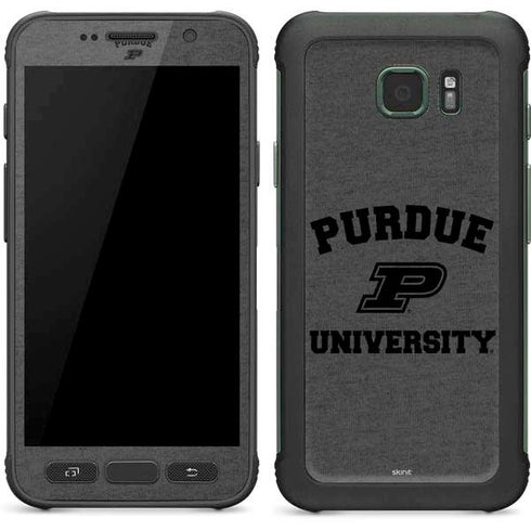 Purdue University Purdue Grey Logo Galaxy S7 Active Skin