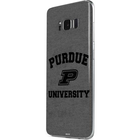 Purdue University Purdue Grey Logo Galaxy S8 Plus Skin