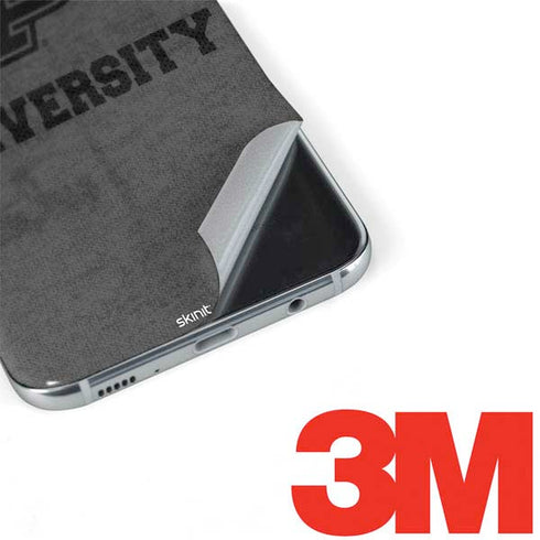 Purdue University Purdue Grey Logo Galaxy S8 Skin