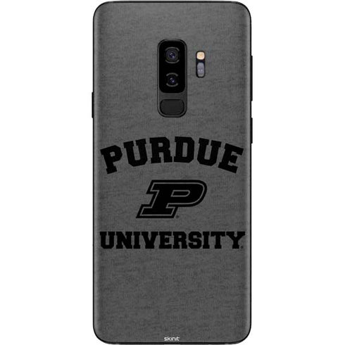 Purdue University Purdue Grey Logo Galaxy S9 Plus Skin