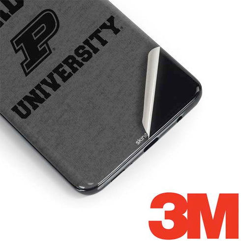 Purdue University Purdue Grey Logo Galaxy S9 Plus Skin