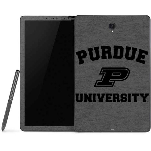 Purdue University Purdue Grey Logo Samsung Galaxy Tab Skin