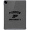Purdue University Purdue Grey Logo iPad Pro 12.9in (2020) Clear Case