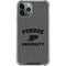 Purdue University Purdue Grey Logo iPhone 11 Pro Max Clear Case