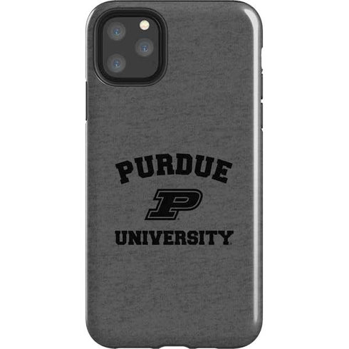 Purdue University Purdue Grey Logo iPhone 11 Pro Max Impact Case