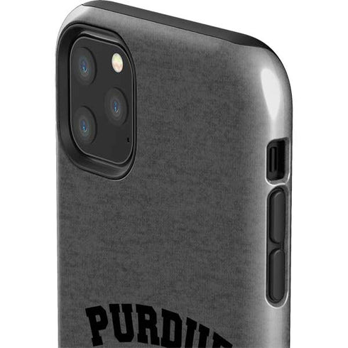 Purdue University Purdue Grey Logo iPhone 11 Pro Max Impact Case