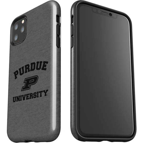 Purdue University Purdue Grey Logo iPhone 11 Pro Max Impact Case