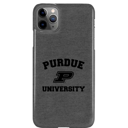 Purdue University Purdue Grey Logo iPhone 11 Pro Max Lite Case