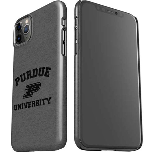 Purdue University Purdue Grey Logo iPhone 11 Pro Max Lite Case