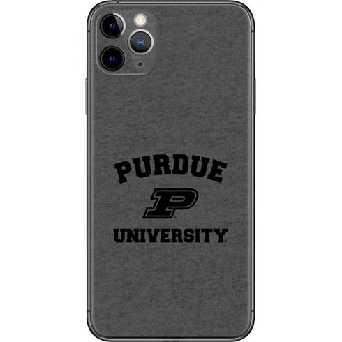 Purdue University Purdue Grey Logo iPhone 11 Pro Max Skin