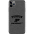 Purdue University Purdue Grey Logo iPhone 11 Pro Max Skin