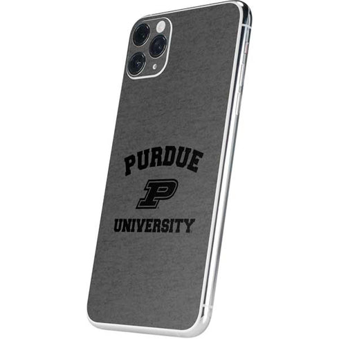 Purdue University Purdue Grey Logo iPhone 11 Pro Max Skin