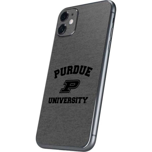 Purdue University Purdue Grey Logo iPhone 11 Skin