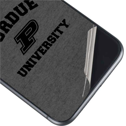Purdue University Purdue Grey Logo iPhone 11 Skin