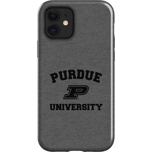 Purdue University Purdue Grey Logo iPhone 12 Impact Case