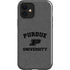 Purdue University Purdue Grey Logo iPhone 12 Impact Case