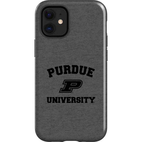 Purdue University Purdue Grey Logo iPhone 12 Mini Impact Case