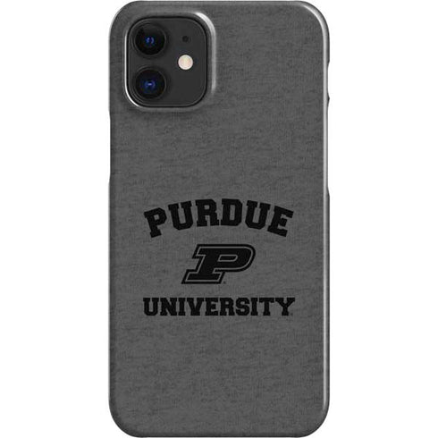 Purdue University Purdue Grey Logo iPhone 12 Mini Lite Case