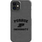 Purdue University Purdue Grey Logo iPhone 12 Mini Lite Case