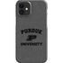 Purdue University Purdue Grey Logo iPhone 12 Mini Lite Case