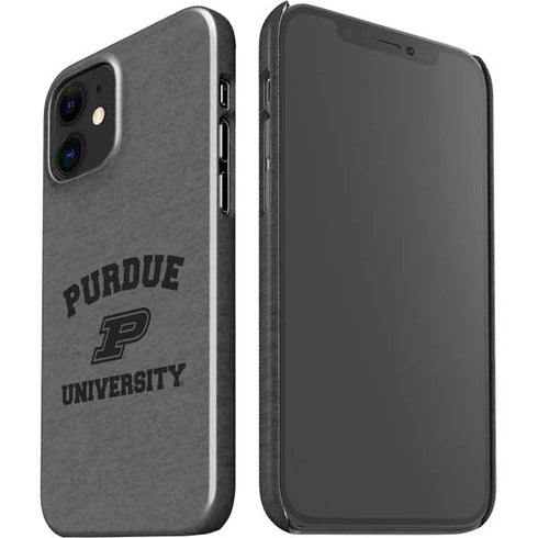 Purdue University Purdue Grey Logo iPhone 12 Mini Lite Case