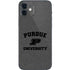 Purdue University Purdue Grey Logo iPhone 12 Mini Skin