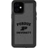 Purdue University Purdue Grey Logo iPhone 12 Mini Waterproof Case