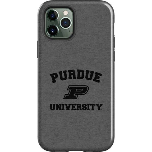Purdue University Purdue Grey Logo iPhone 12 Pro Impact Case