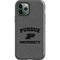 Purdue University Purdue Grey Logo iPhone 12 Pro Impact Case