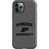 Purdue University Purdue Grey Logo iPhone 12 Pro Impact Case