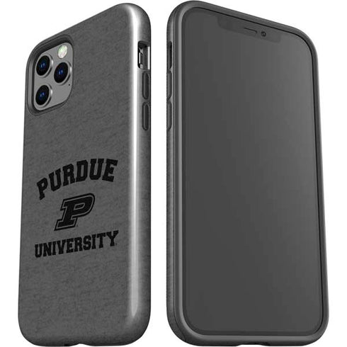 Purdue University Purdue Grey Logo iPhone 12 Pro Impact Case