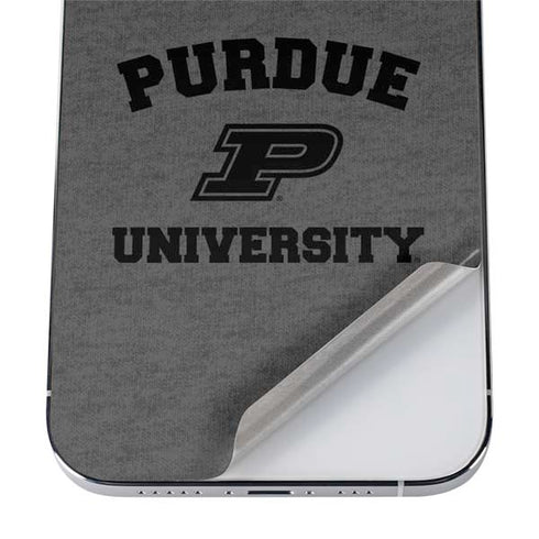 Purdue University Purdue Grey Logo iPhone 12 Pro Skin