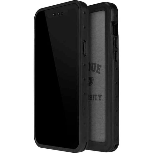 Purdue University Purdue Grey Logo iPhone 12 Pro Waterproof Case