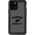 Purdue University Purdue Grey Logo iPhone 12 Pro Waterproof Case