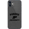 Purdue University Purdue Grey Logo iPhone 12 Skin