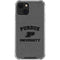 Purdue University Purdue Grey Logo iPhone 13 Mini Clear Case