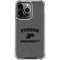 Purdue University Purdue Grey Logo iPhone 13 Pro Clear Case