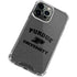 Purdue University Purdue Grey Logo iPhone 13 Pro Clear Case