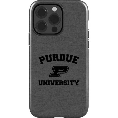 Purdue University Purdue Grey Logo iPhone 13 Pro Impact Case
