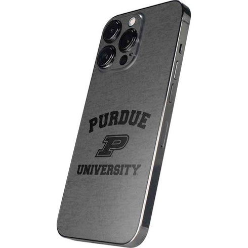 Purdue University Purdue Grey Logo iPhone 13 Pro Max Skin