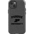 Purdue University Purdue Grey Logo iPhone 15 Impact Case