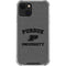Purdue University Purdue Grey Logo iPhone 14 Plus Clear Case