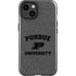 Purdue University Purdue Grey Logo iPhone 14 Plus Impact Case